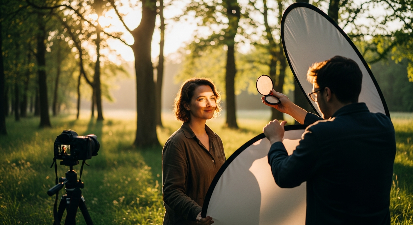 5 Reflektor-Hacks: Verdopple dein Licht ohne Strom – Profi-Tipps für Outdoor-Fotografie